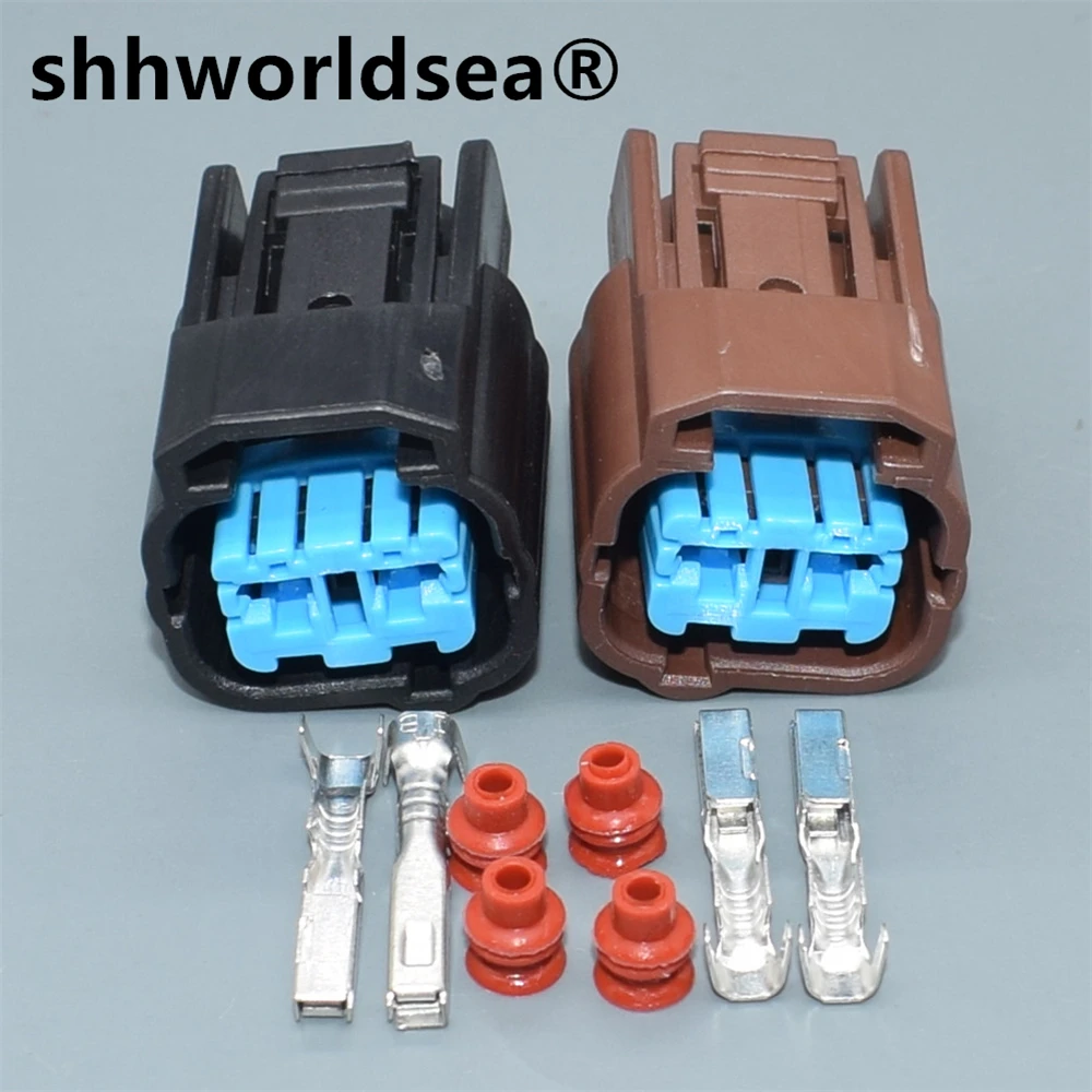 Conector automotriz hembra Shhworldsea de 2 pines