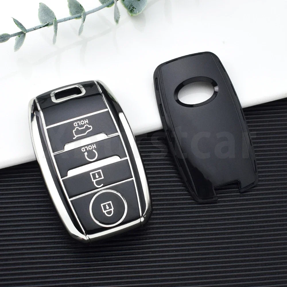 Funda de llave Kia de TPU para mando de 4 botones - imagen 5