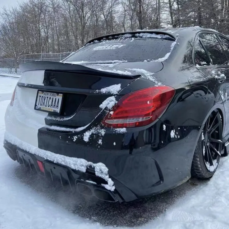 Alerón trasero PSM Mercedes Clase C W205 C260 C43 AMG 2014-2021 - imagen 2