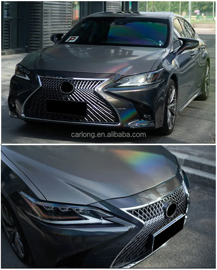Detalle adicional del conjunto de parachoques para Lexus ES
