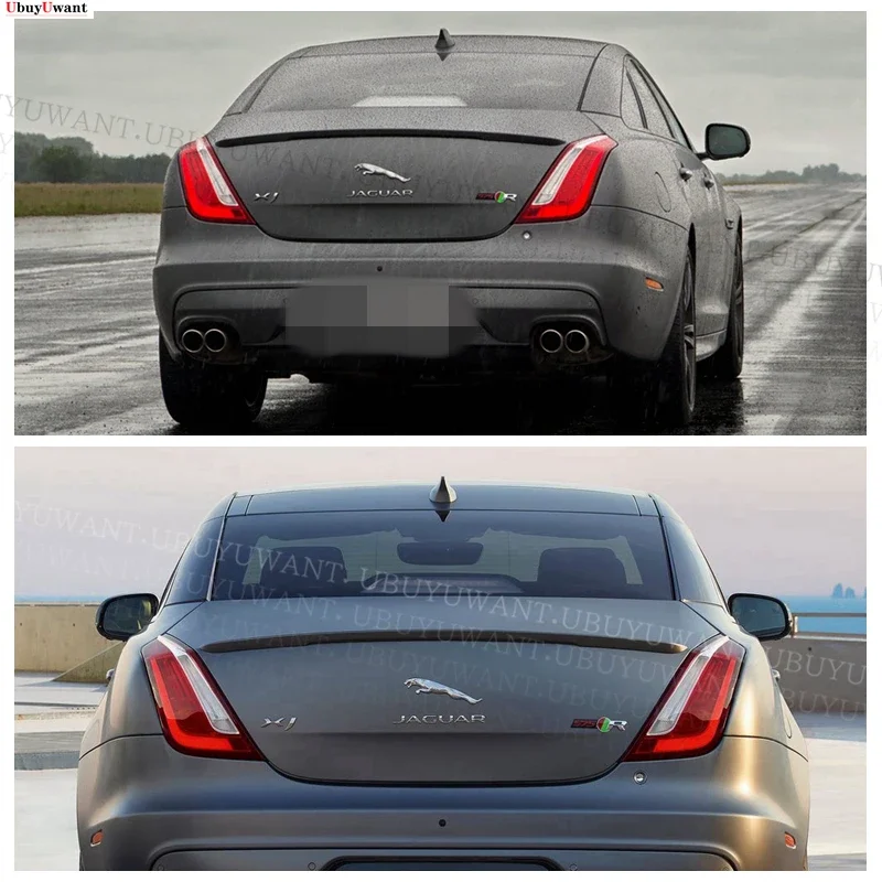Aleron de techo Jaguar XJ 2011-2017 fibra de carbono estilo deportivo - imagen 4