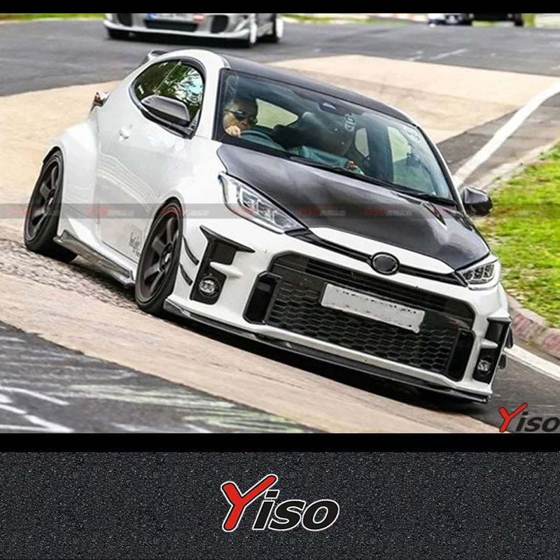 Labio delantero Varis de fibra de carbono para Toyota GR Yaris