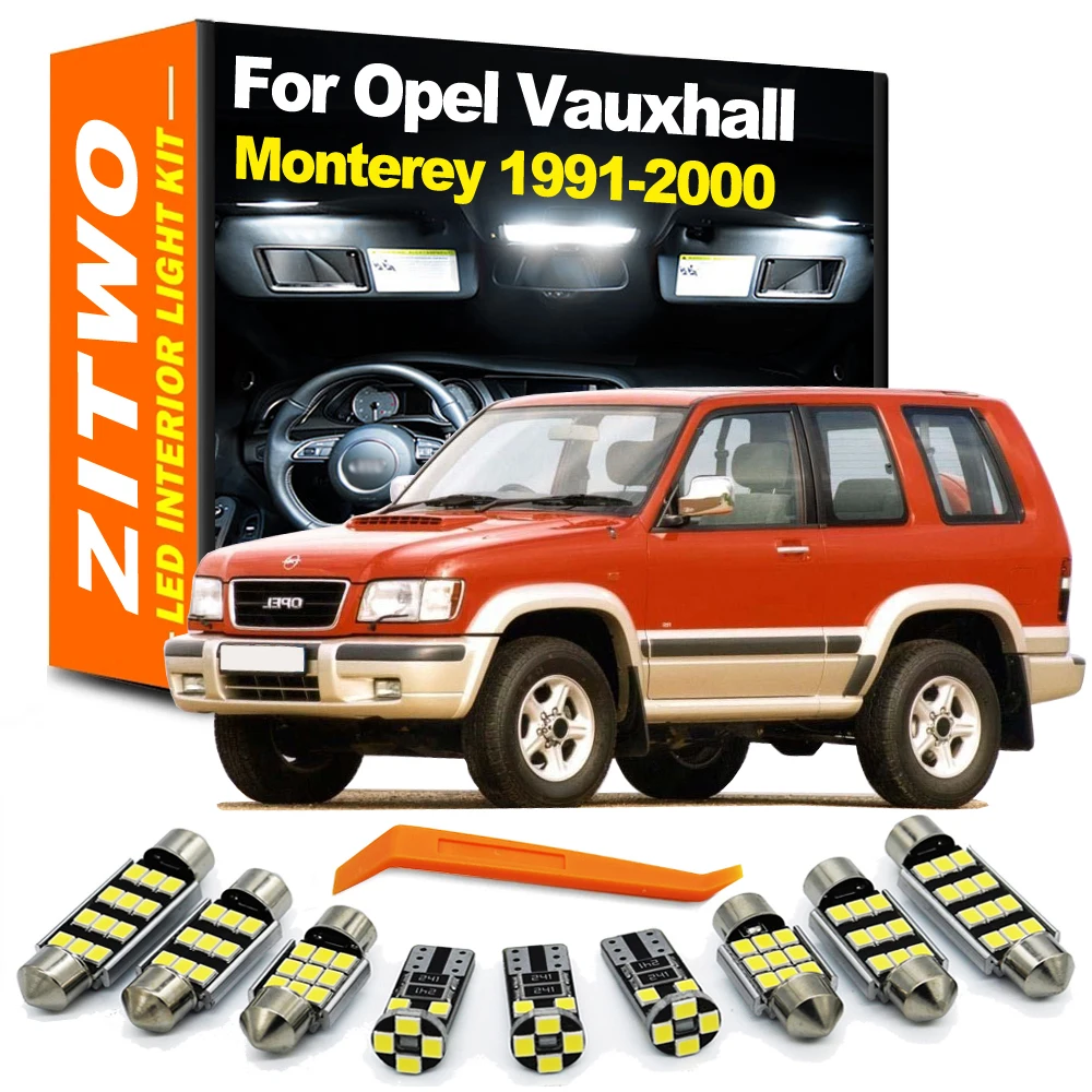 Kit luces LED interiores ZITWO para Opel Monterey A/B 1991-2000