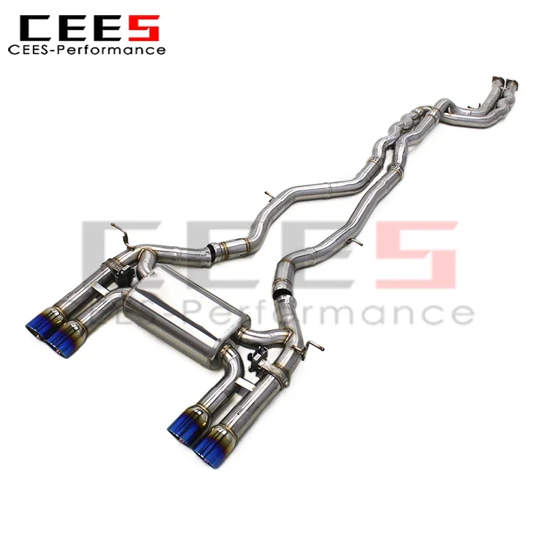 Escape catback cees SUS304 Valvetronic BMW M3/M4 F80/F82 - imagen 4