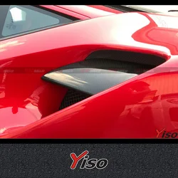 Toma aire lateral fibra de carbono seca Novitec – Ferrari 488