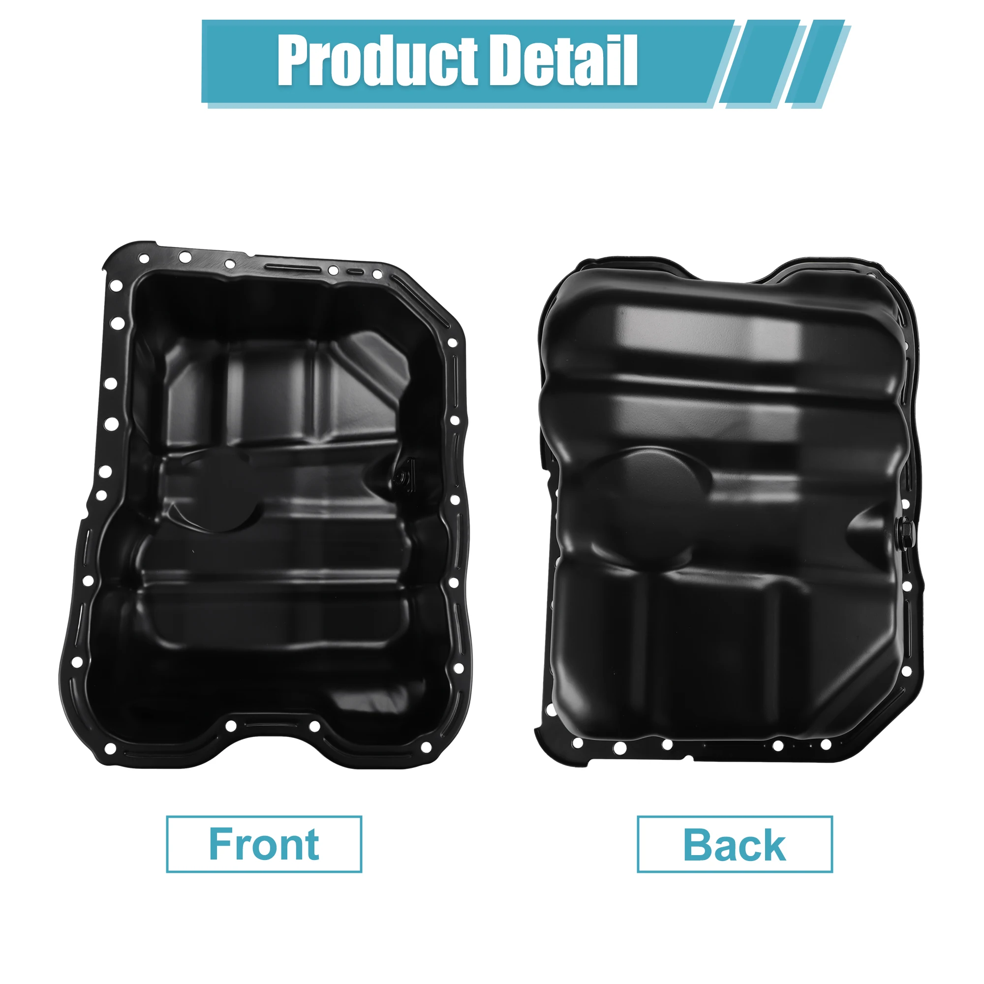 UXCELL 21510-25050 Cárter de aceite para Kia Optima 2013-2016 - imagen 5