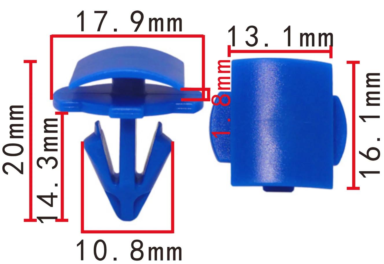 Shhworldsea 2GA853585A, grapa de paso de rueda VW T-Roc - imagen 2