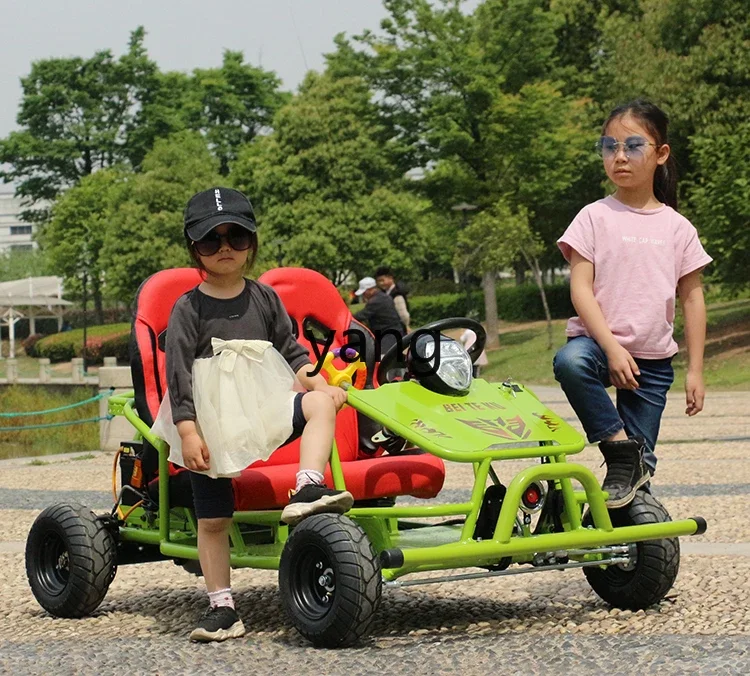 Mini quad eléctrico todoterreno YJQ – moto y kart para playa - imagen 5