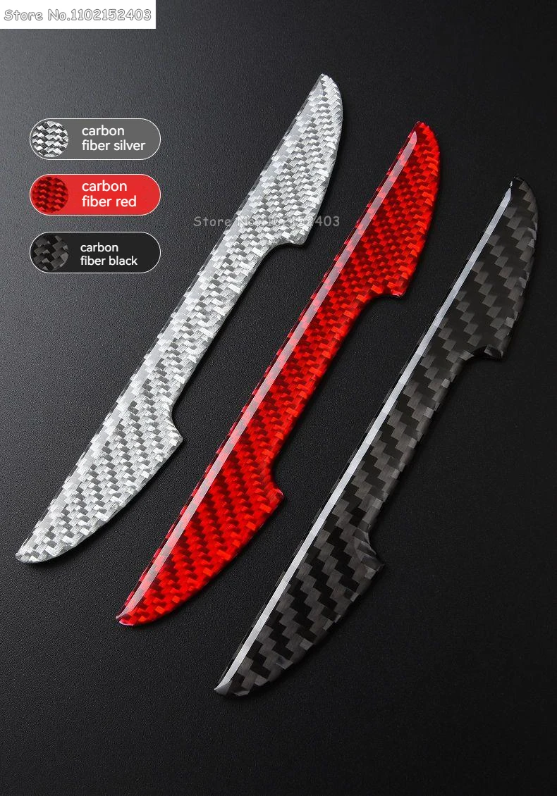 Cinta protección borde puerta coche fibra de carbono – antiarañazos adhesiva - imagen 5