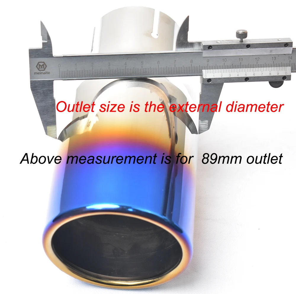 Detalles del tubo de escape