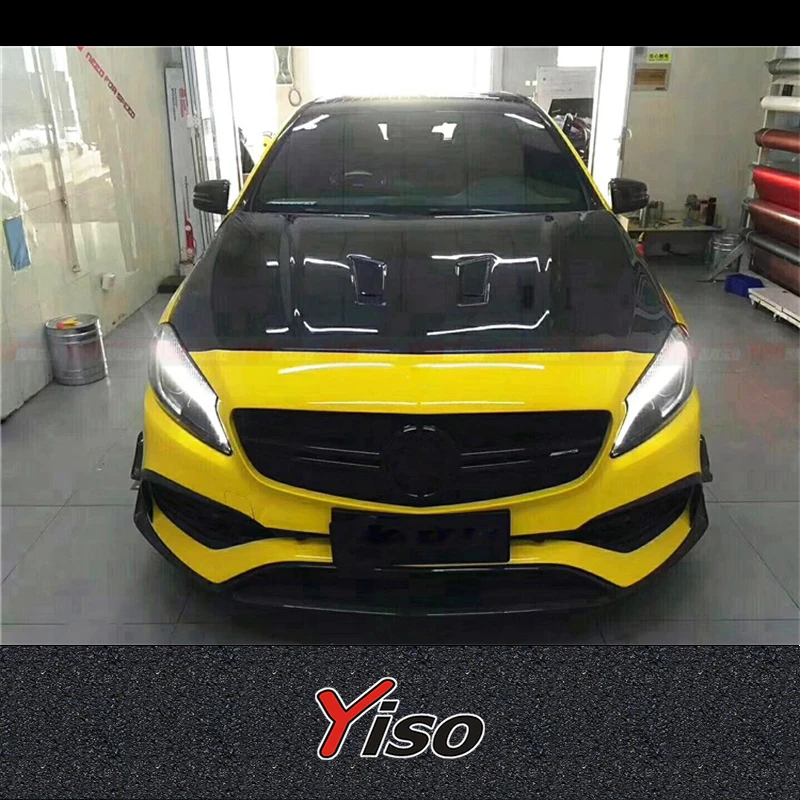 Cubierta motor fibra de carbono Mercedes Clase A A180-A260 y A45AMG - imagen 2