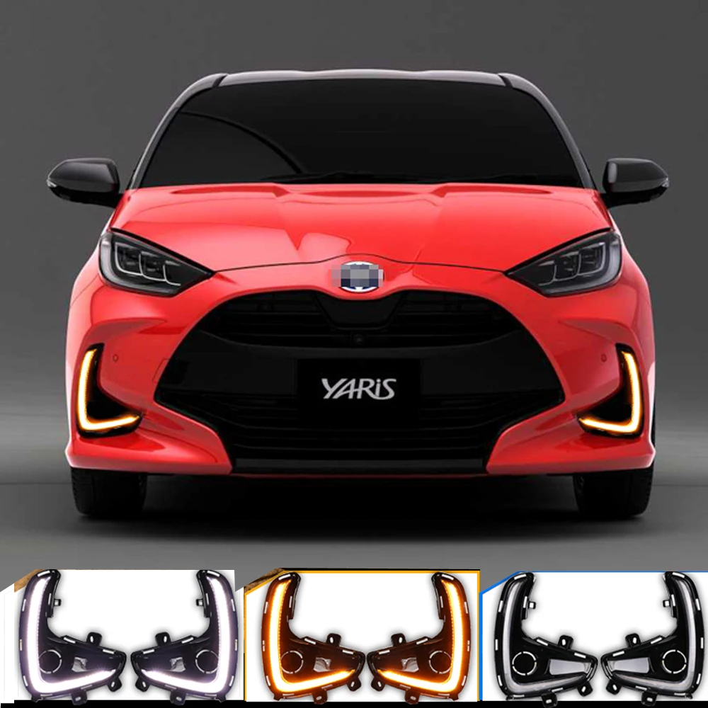Luz diurna LED con intermitente dinámico – Toyota Yaris 2020-2022 - imagen 2