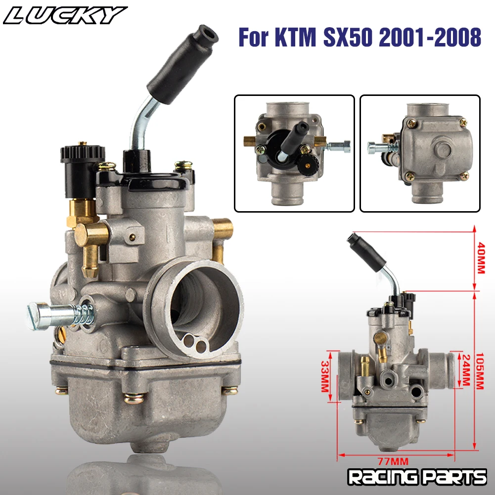 Carburador de 19 mm para KTM SX 50 (2001-2008)