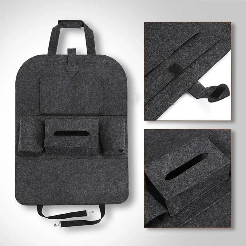 Organizador colgante para asiento trasero de coche con 6 bolsillos - imagen 4