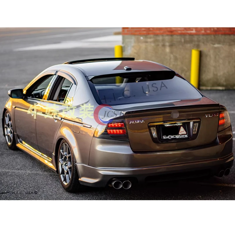 Para Honda Acura TL 2004-2014 material PMMA de alta calidad alerón parasol para techo de coche