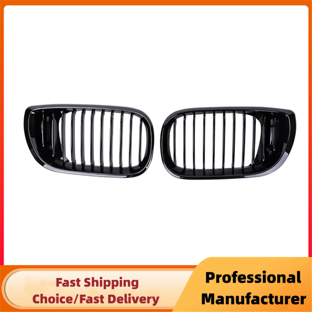 Rejilla parachoques deportiva BMW Serie 3 E46 320i 330i 2002-2005 - imagen 2