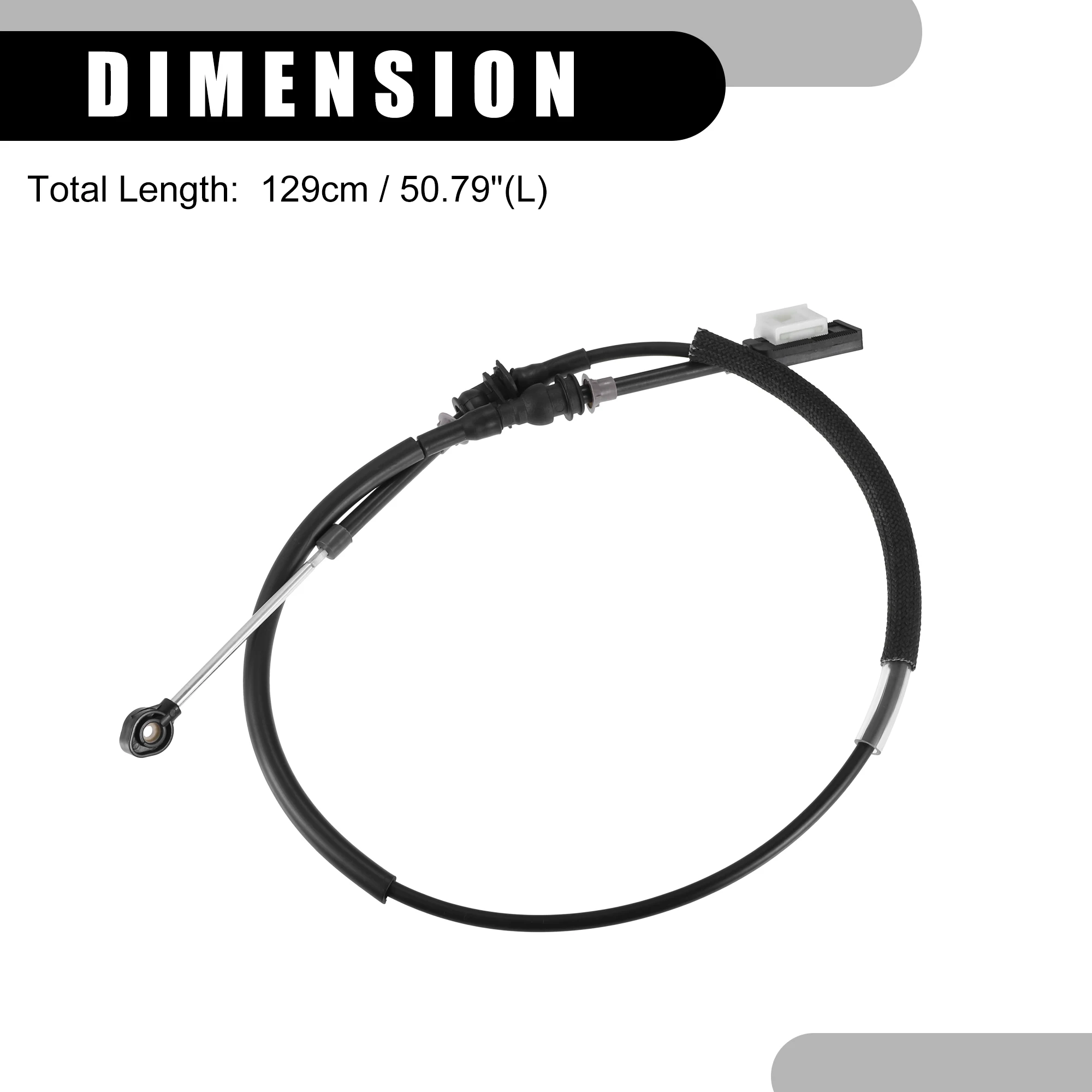 X Autohaux Cable de Control de palanca de cambios de transmisión automática para Ford Mustang, 2005, 2006, 2007, 2008, 2009 - imagen 5