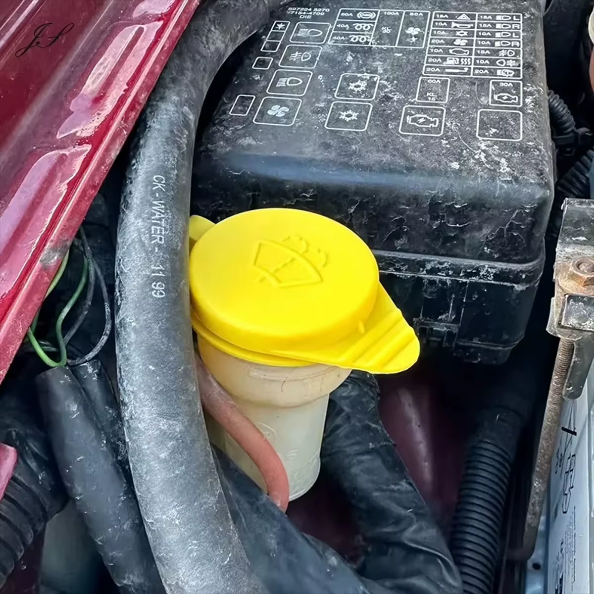 Cubierta depósito limpia parabrisas PINMOAP para Nissan Pathfinder Navara - imagen 5