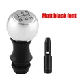 Matt black font