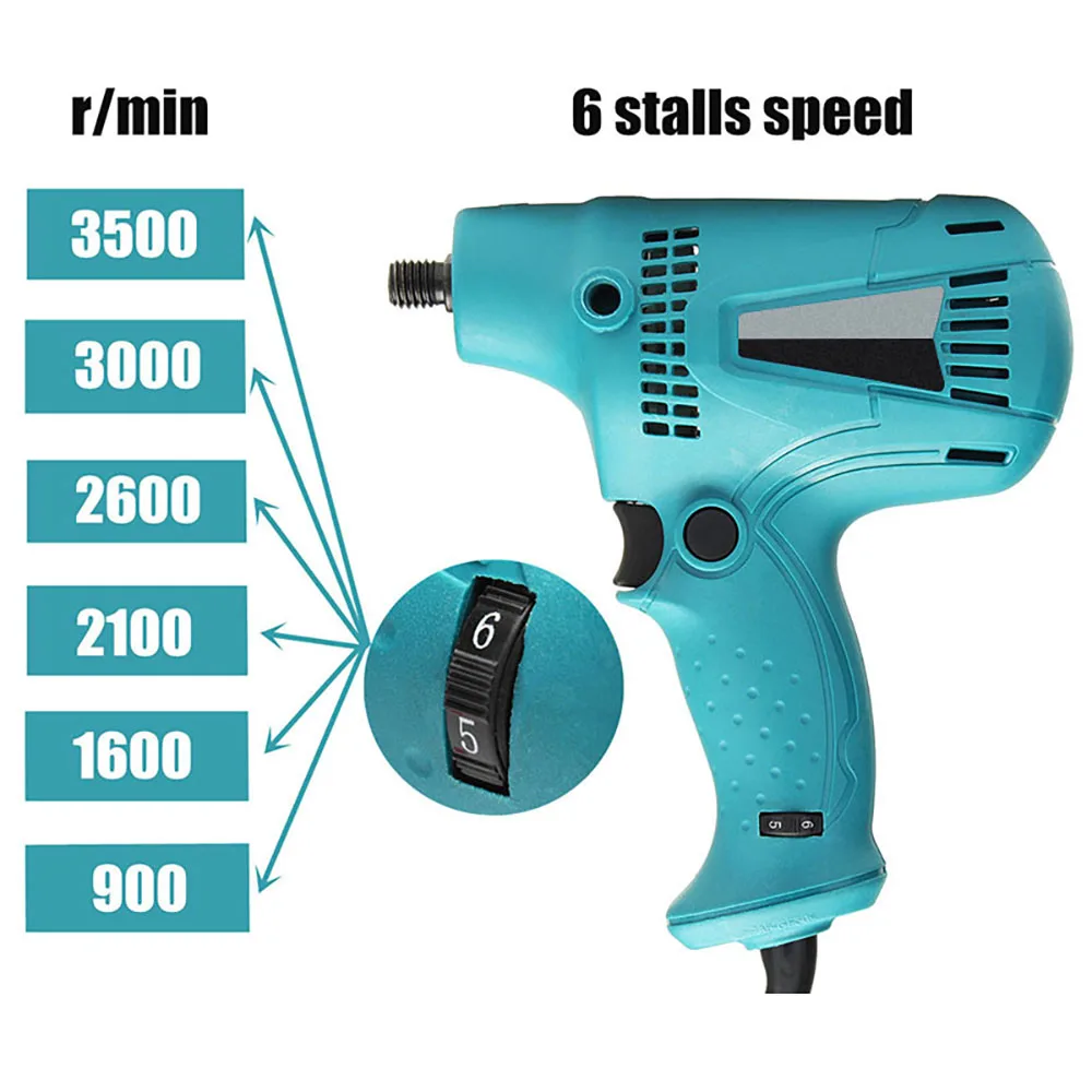 Pulidora orbital eléctrica profesional 3500 RPM para coche - 220V - imagen 2