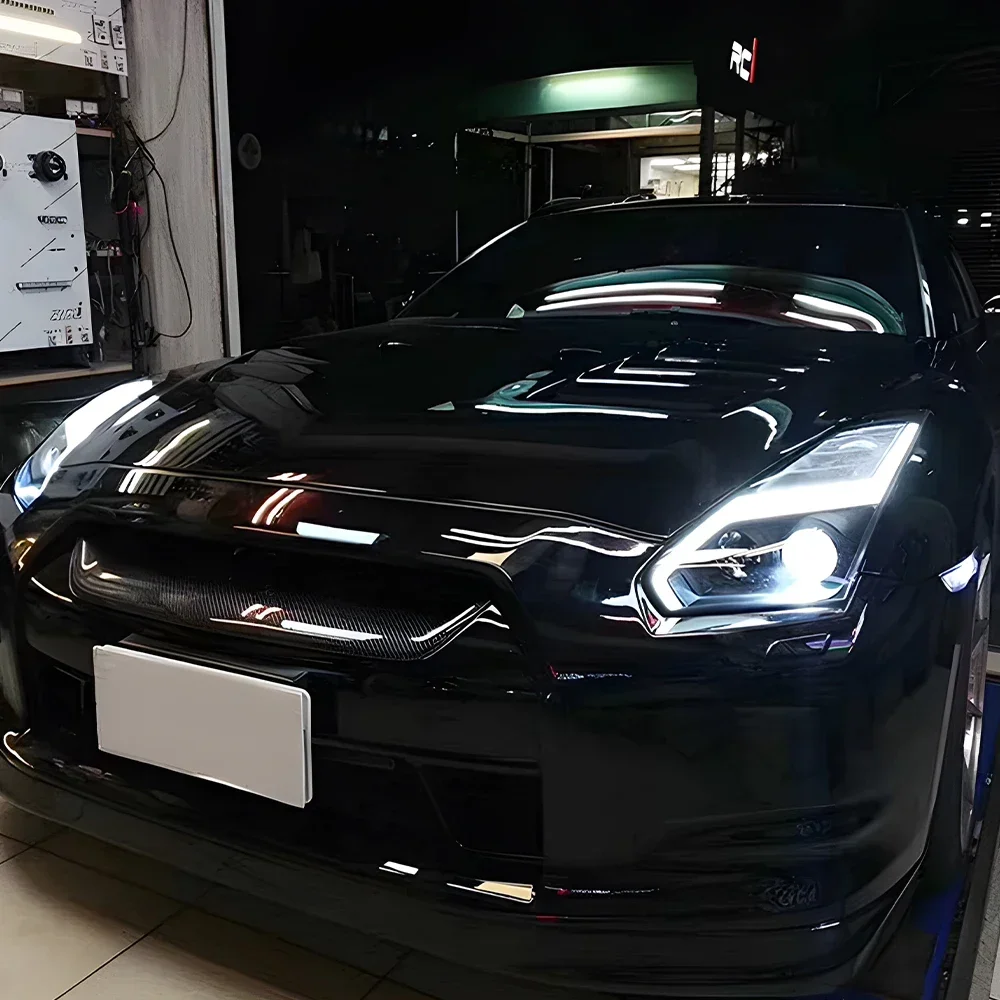 Faros delanteros LED para Nissan GT-R R35 (2007-2014) – Proyector Dual - imagen 5