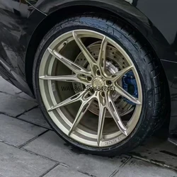 Llantas de aleación de aluminio cóncavas forjadas T6061 ligeras