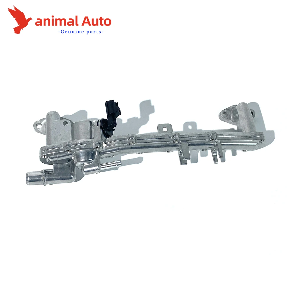 LR 018273 Tubo colector calentador aluminio 5.0L V8 – Discovery LR4 - imagen 2