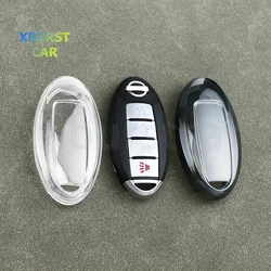 Funda TPU transparente para llave Nissan Qashqai, X-Trail y Juke