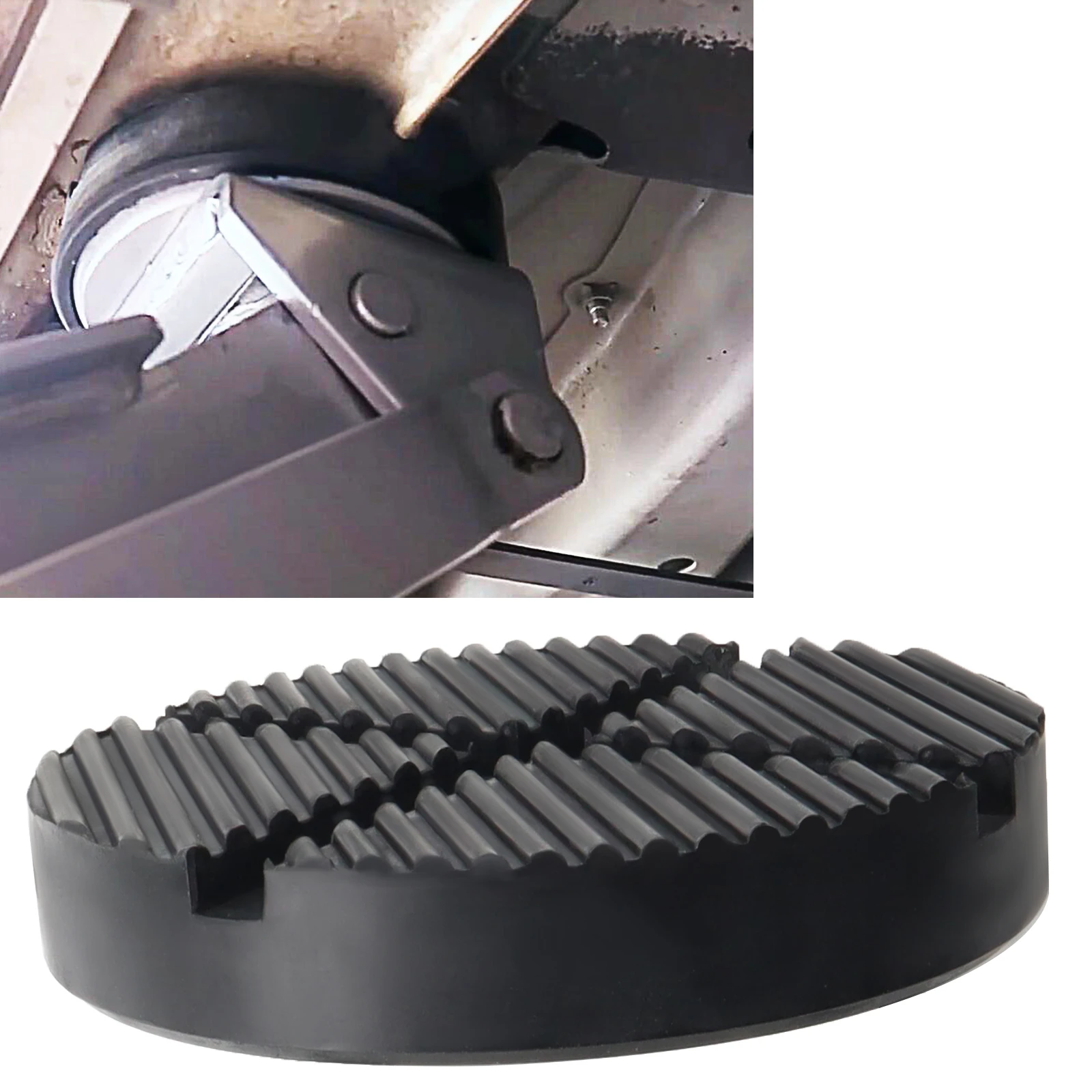 Protector goma elevación coche universal – Almohadilla apoyo 24 mm - imagen 2