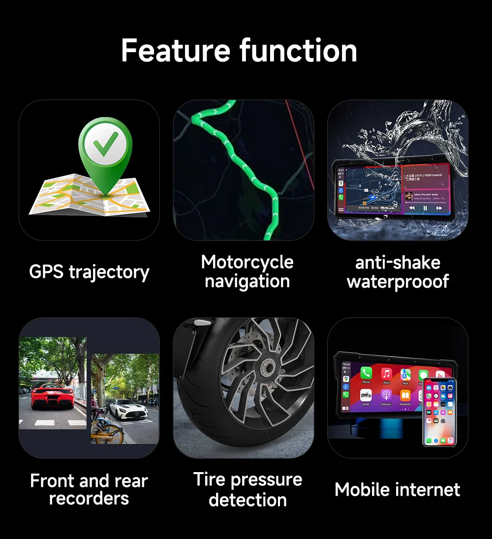 Interfaz CarPlay Motocicleta