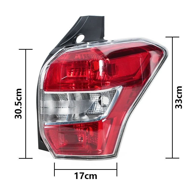 Para Subaru Forester 2013 2014 2015 señal de giro luz intermitente luces de señal luz trasera luz de advertencia de freno luz de respaldo sin bombilla - imagen 3