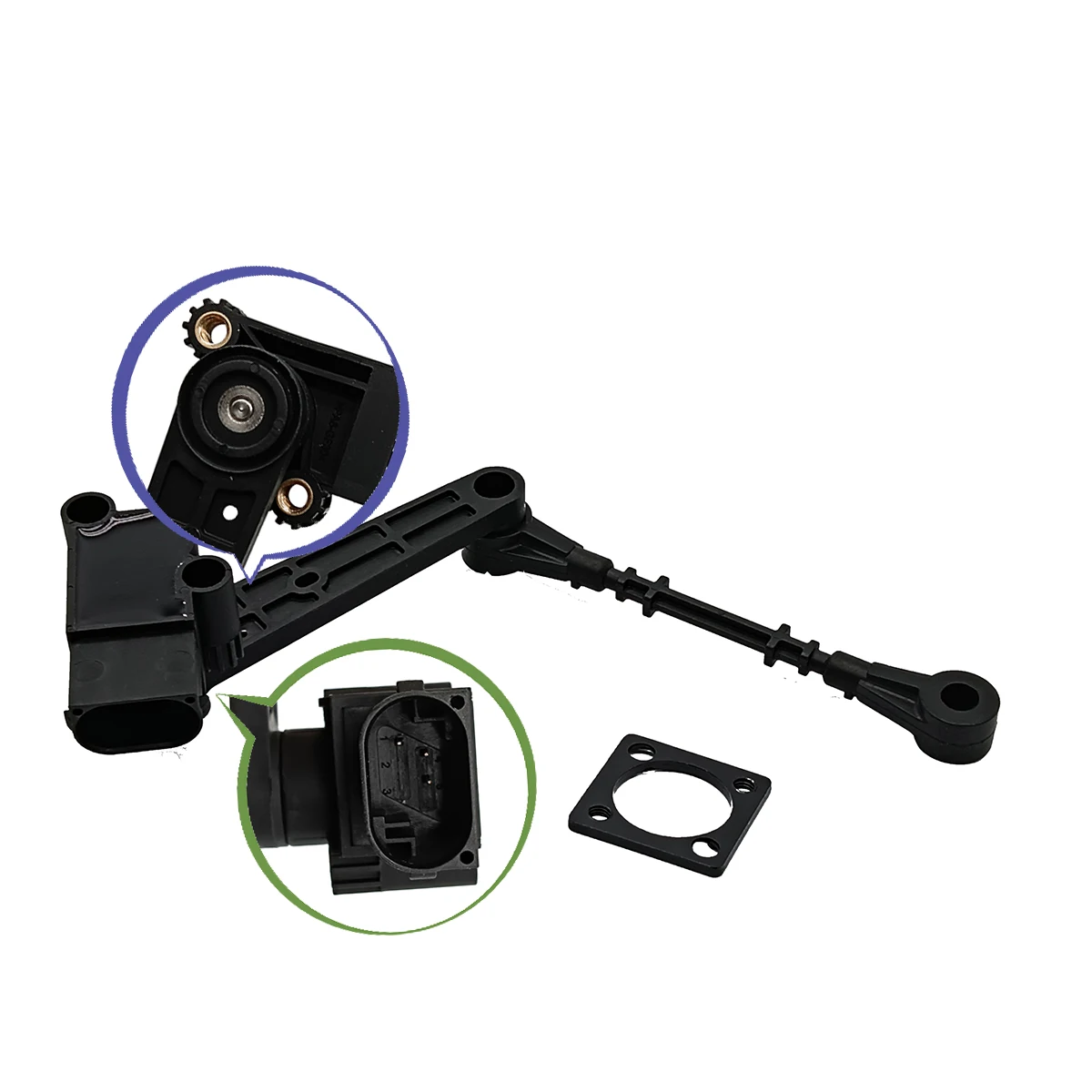 Sensor de altura de suspensión trasera izquierda LR020160 - imagen 4