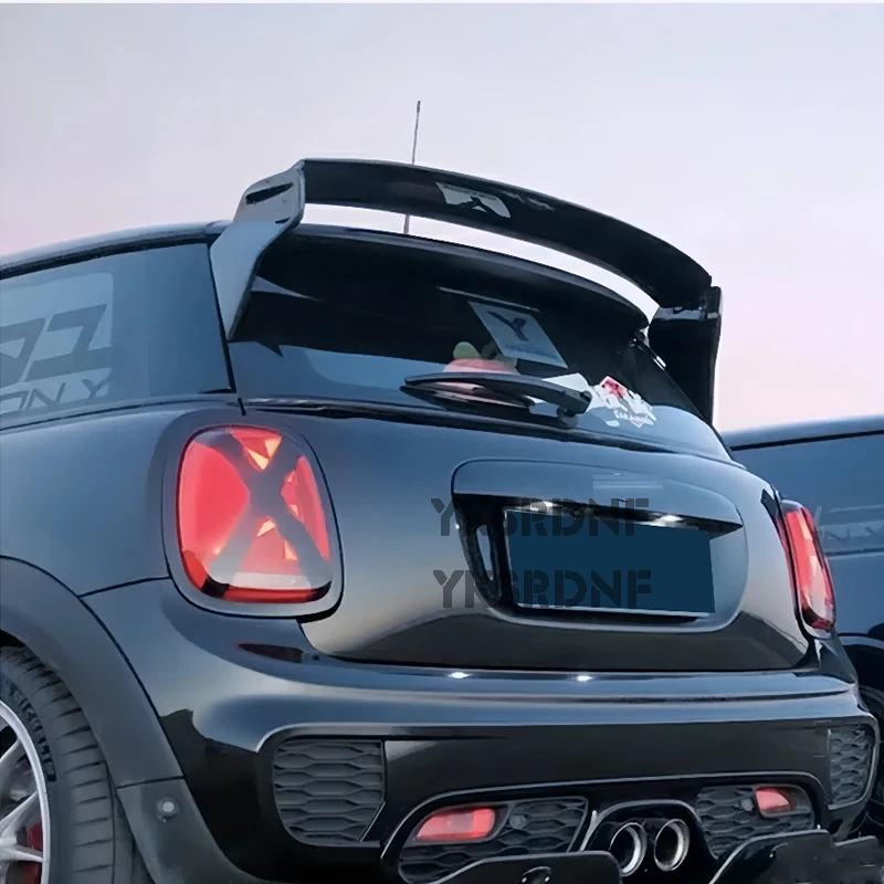 Spoiler para MINI Cooper F56 2014-2020 estilo JCW fibra de carbono - imagen 2