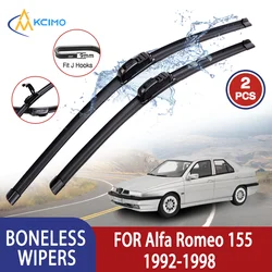 Limpiaparabrisas sin hueso Kcimo tipo U para Alfa Romeo 155 1992-1998