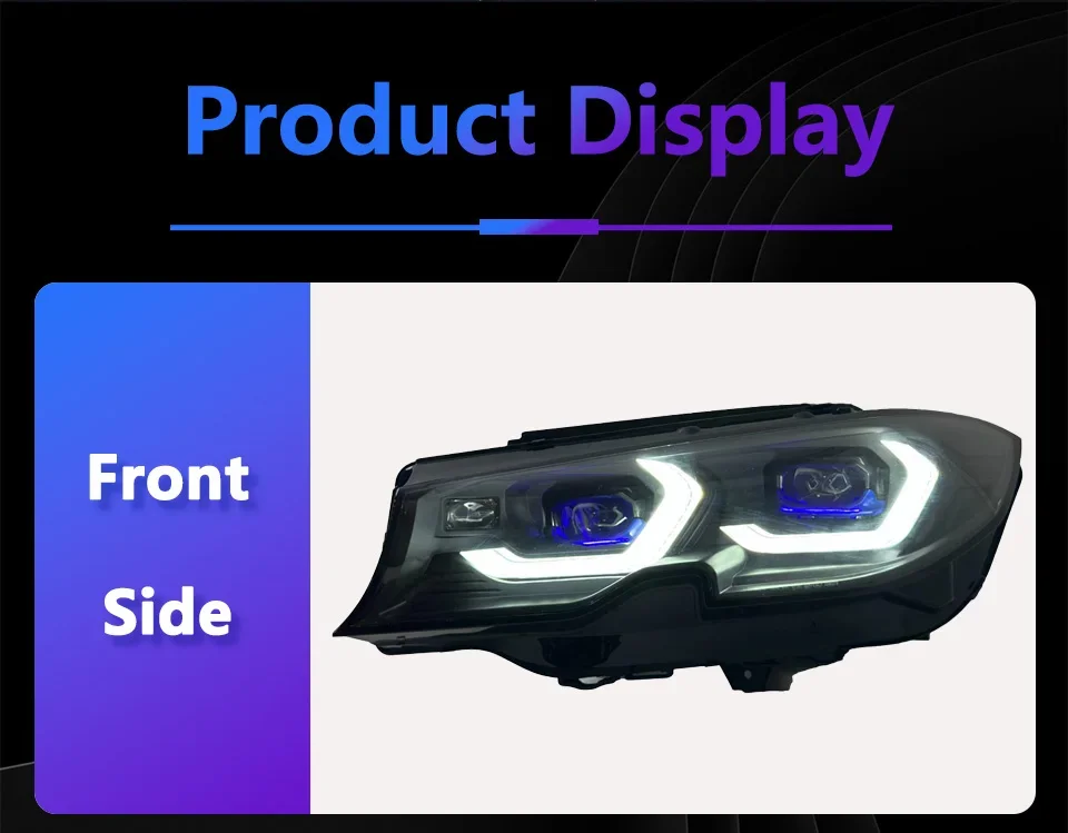 Detalle lente proyector LED