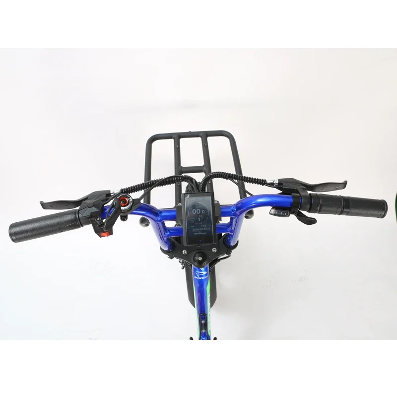 Triciclo eléctrico 20 pulgadas neumático ancho para caza - imagen 5