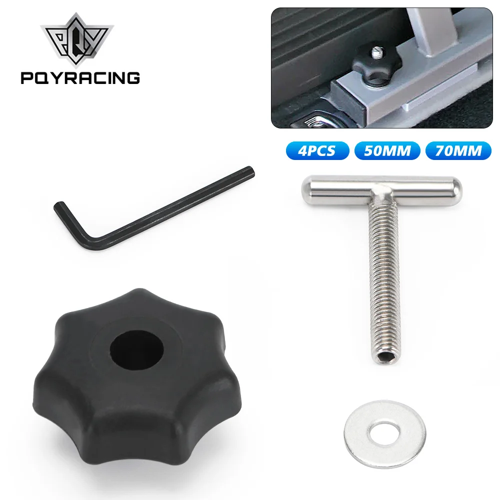 Juego de tornillos para tablero multiflex, riel de bloqueo de 50mm/70mm, accesorios de montaje, tornillos de fijación con pernos en T para VW T5/t6 MULTIVAN, 4 Uds.