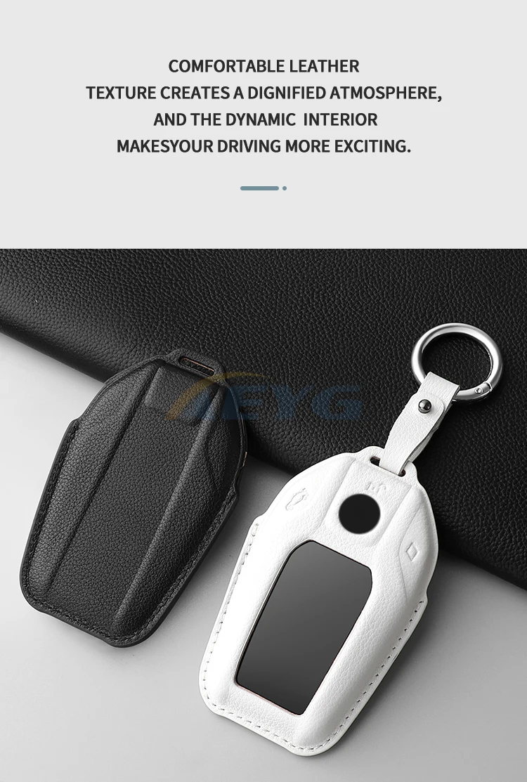 Funda completa de cuero para mando BMW
