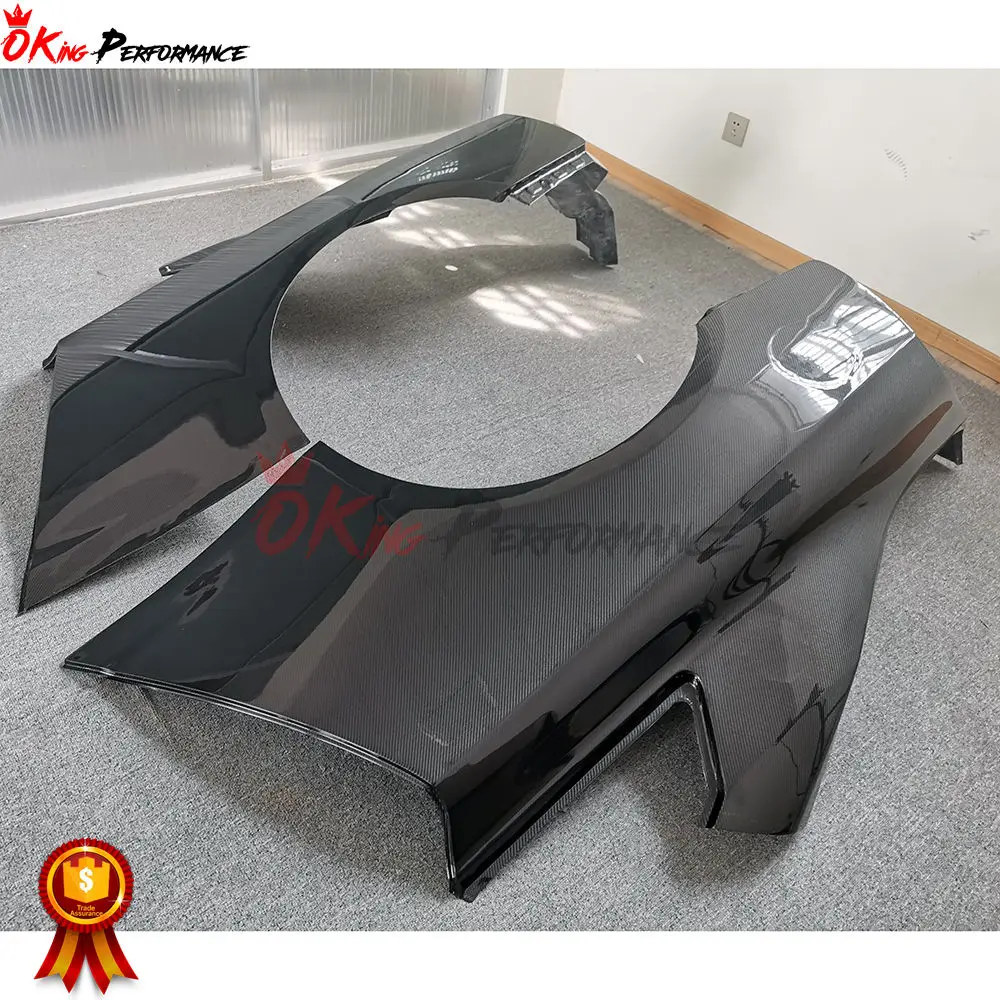Guardabarros trasero fibra de carbono estilo OEM Nissan GT‑R R35 - imagen 2
