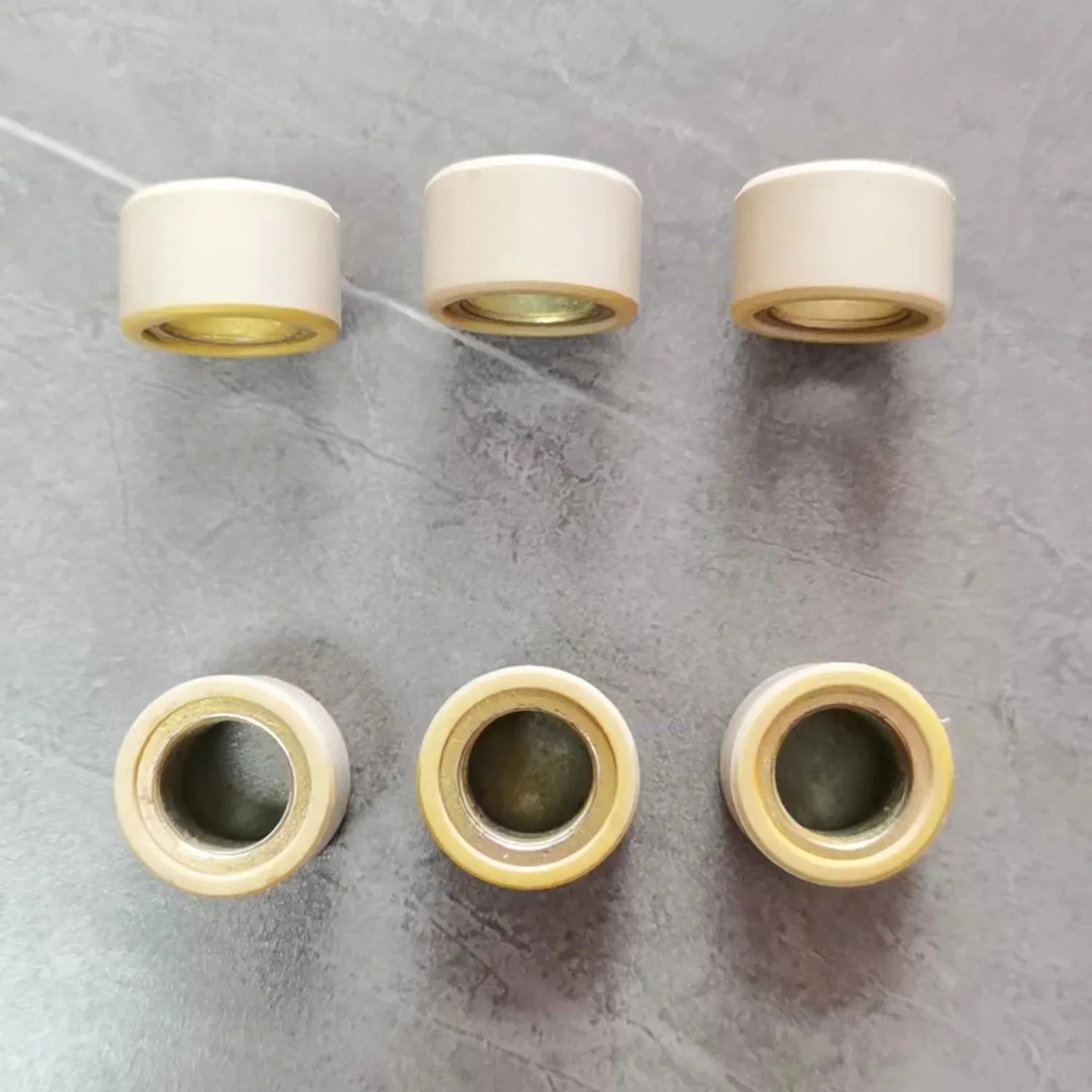 6 uds 20x12mm 11g 13g 14g 18g Kit de ajuste de peso del rodillo de embrague del variador para Yamaha YP125R x-max 125i 2009-2012