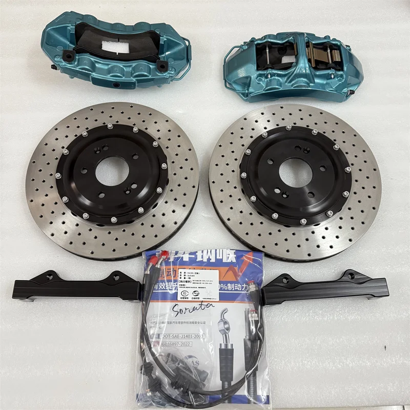 Kit frenos Jekit Racing GT6 6 pistones – Toyota Hilux y Geely Coolray - imagen 2
