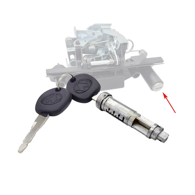 701829239 Bombín de cerradura trasera VW Transporter T4 Caravelle - imagen 3