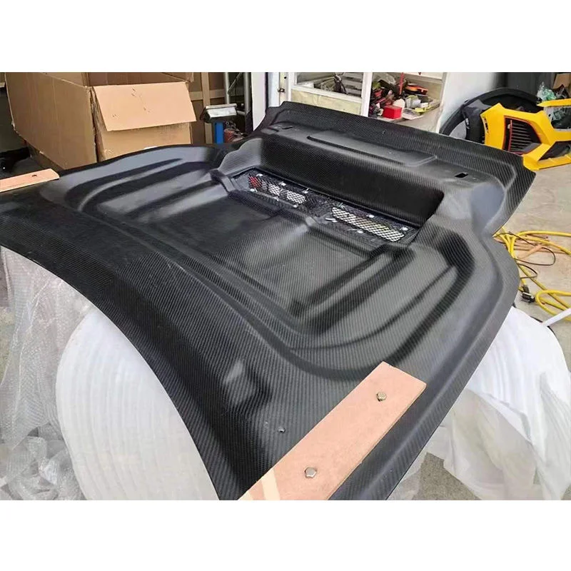 Capó fibra carbono compatible Range Rover Defender 90/100 - imagen 4