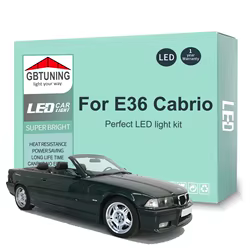 Bombillas LED interior BMW Serie 3 E36 Cabrio 1993-1999 Canbus