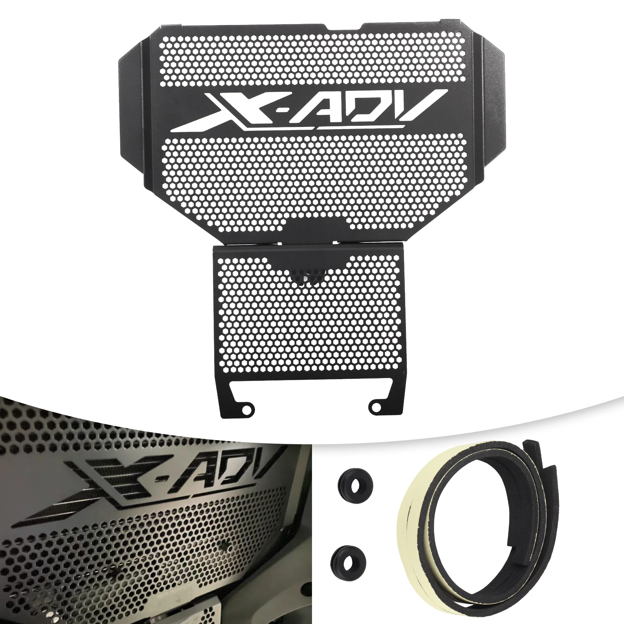 Honda X-ADV 750 2017-2021 Protector de rejilla de radiador - imagen 4