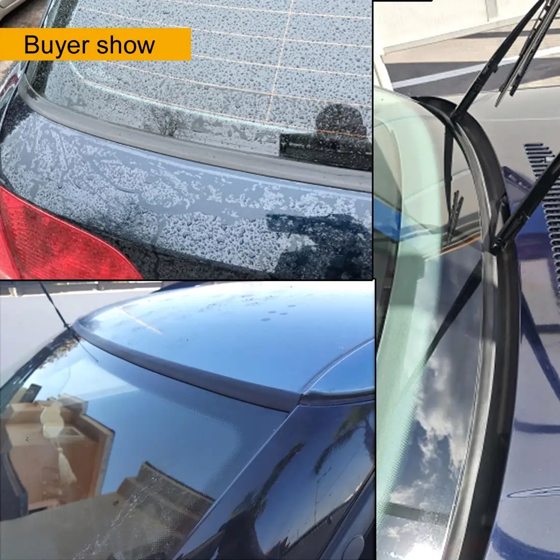 Burlete parabrisas BMW E46 E60 E90 – Sellos delantero, trasero y techo - imagen 4