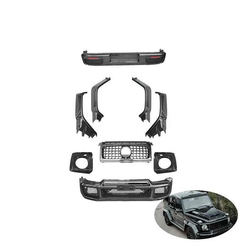 Kit carrocería fibra carbono Bra-bus Mercedes Clase G W464-G900