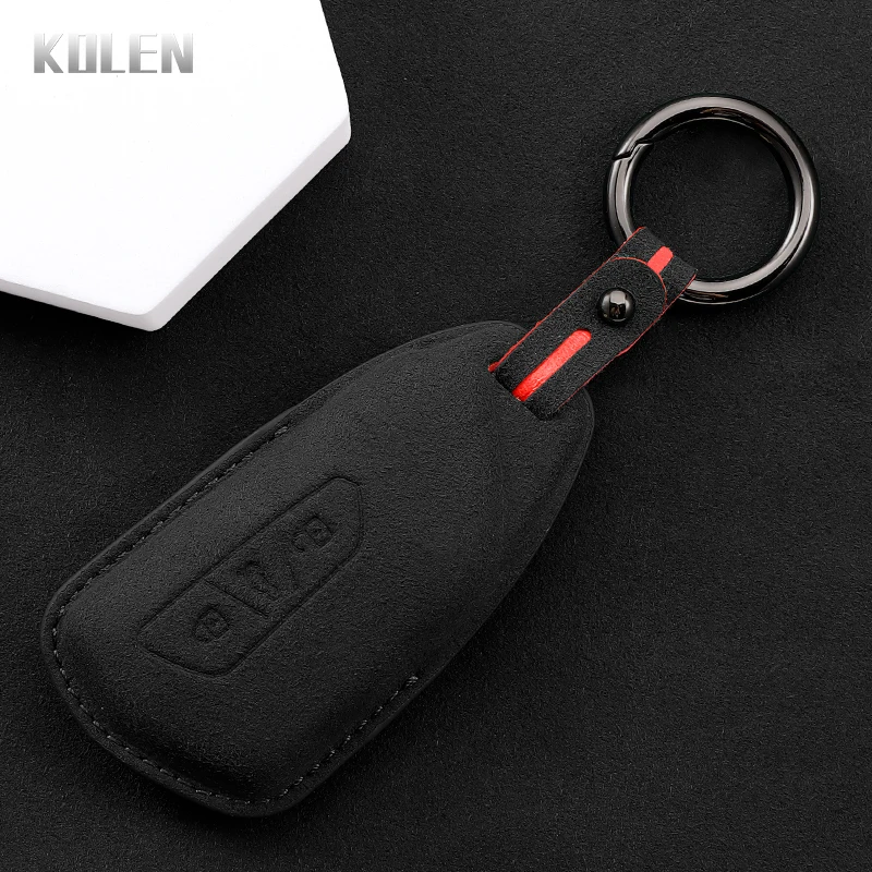 Funda de cuero para llave VW Golf 8, SEAT León MK4 y Octavia A8