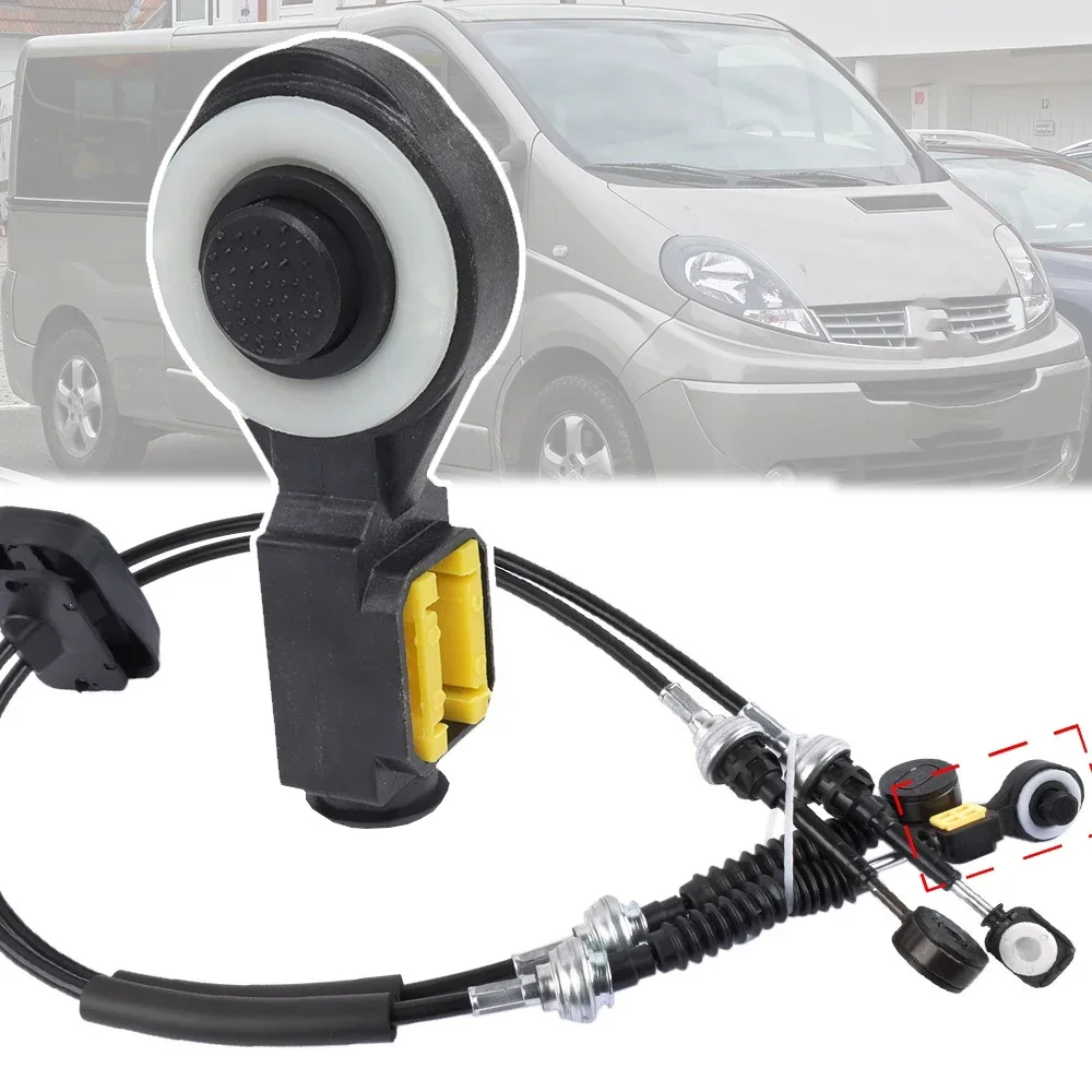 Cable cambio 6 vel. + casquillo pivotante – Renault Trafic X83/Nissan Primastar