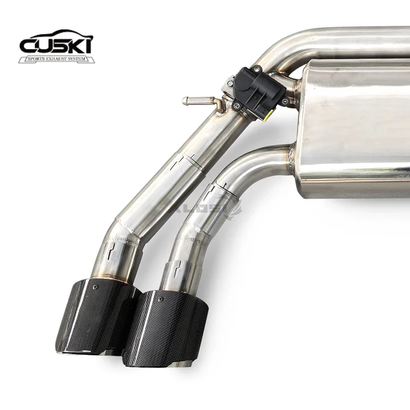 Sistema de escape trasero de acero inoxidable Volkswagen Golf 7.5R 2.0T - imagen 4